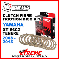 Whites Yamaha XT 660Z Tenere 2008-2015 Clutch Fibre Friction Disc Kit