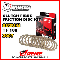 Whites For Suzuki TF100 TF 100 2007 Clutch Fibre Friction Disc Kit