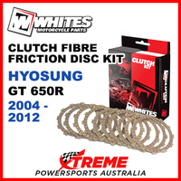 Whites Hyosung GT650R GT 650R 2004-2012 Clutch Fibre Friction Disc Kit