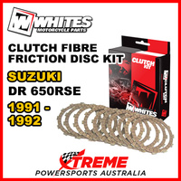Whites For Suzuki DR650RSE DR 650RSE 1991-1992 Clutch Fibre Friction Disc Kit
