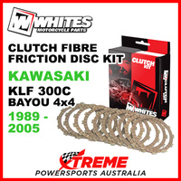 Whites Kawasaki KLF300C Bayou 4X4 1989-2005 Clutch Fibre Friction Disc Kit