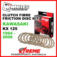 Whites Kawasaki KX125 KX 125 1994-2008 Clutch Fibre Friction Disc Kit
