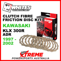 Whites Kawasaki KLX300 KLX300R ADR 1997-2002 Clutch Fibre Friction Disc Kit