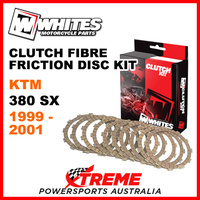 Whites KTM 380SX 380 SX 1999-2001 Clutch Fibre Friction Disc Kit