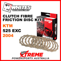 Whites KTM 525EXC 525 EXC 2004 Clutch Fibre Friction Disc Kit