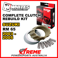 Whites For Suzuki RM65 RM 65 2003-2005 Complete Clutch Rebuild Kit