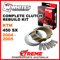 Whites KTM 450SX 450 SX SX450 2004-2005 Complete Clutch Rebuild Kit