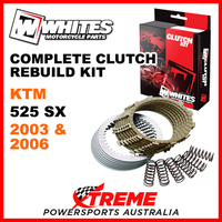 Whites KTM 525SX 525 SX SX525 2003 2006 Complete Clutch Rebuild Kit