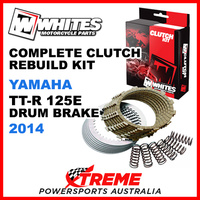 Whites Yamaha TT-R125E Drum Brake 2014 Complete Clutch Rebuild Kit