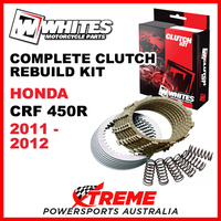 Whites Honda CRF 450R CRF450R 2011-2012 Complete Clutch Rebuild Kit