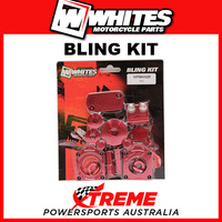 Whites Honda CRF 250 R CRF250R 2009-2016 Red Alloy Bling Kit MX Dirt Bike WPBKH2R