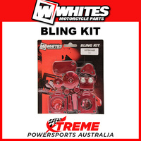 Whites Honda CRF 450 R CRF450R 2009-2016 Red Alloy Bling Kit MX Dirt Bike WPBKH4R