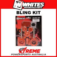Whites KTM 125SX 125 SX 2013-2015 Orange Alloy Bling Kit MX WPBKM2O