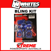 Whites Yamaha YZ250F YZF250 2009-2013 Blue Alloy Bling Kit MX WPBKY1BU