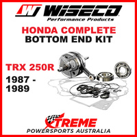 Wiseco Complete Bottom End Kit TRX250R 1987-1989 Crankshaft Gasket Bearing Seals