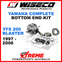 Wiseco Bottom End Kit YFS200 Blaster 97-06 Crankshaft Gasket Bearing Seals