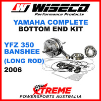 Wiseco Bottom End Kit YFZ350 Banshee 2006 (Long Rod) Crank Gasket Bearing Seals