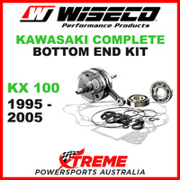 Wiseco Complete Bottom End Kit KX100 95-05 Crankshaft Gasket Bearing Seals