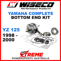 Wiseco Complete Bottom End Kit YZ125 98-00 Crankshaft Gasket Bearing Seals