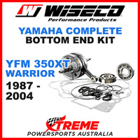 Wiseco Bottom End Kit YFM350XT Warrior 87-04 Crankshaft Gasket Bearing Seals