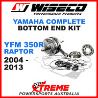Wiseco Bottom End Kit YFM350R Raptor 04-13 Crankshaft Gasket Bearing Seals