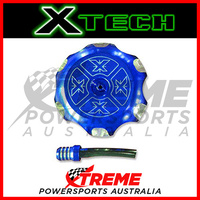 Xtech Yamaha YZ85 YZ 85 2003-2018 Blue Fuel Tank Gas Cap, 62mm ID