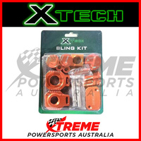 Husqvarna TE 125 2014 Orange Bling Kit Xtech Motocross MX Dirt Bike XTMBKKTM002