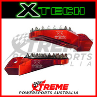 Yamaha YZ125 1999 Onwards Red Comp Footpegs Xtech XTMFPY022 MX Motocross