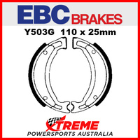 EBC Front Grooved Brake Shoe Yamaha YFM 80 Grizzly 2005-2008 Y503G