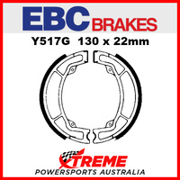 EBC Rear Grooved Brake Shoe Yamaha IT 200 L 1984 Y517G
