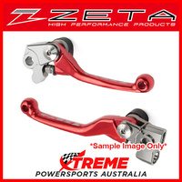 Zeta Yamaha YZ250F 2001-2006 Red Pivot Brake Clutch Lever Set FP ZE44-1103