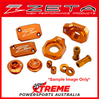 Zeta KTM 125XC-W 17-18 Orange Anodised Billet Bling Kit ZE51-2433