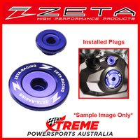 Blue Engine Plug Yamaha XT250X 2006-2017, Zeta ZE89-1412