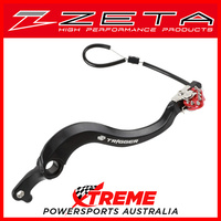 Zeta Honda CRF250R 2004-2018 Red Trigger Brake Pedal ZE90-7012