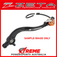 Zeta KTM 250SX-F/XC-F 2011-2015 Orange Trigger Brake Pedal ZE90-7413