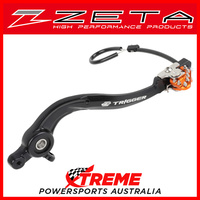 Zeta KTM 150SX/XC-W 2016-2018 Orange Trigger Brake Pedal ZE90-7423