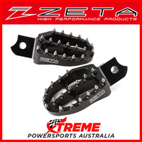 Zeta Kawasaki KX250F 2009-2018 Black Foot Rest Pegs ZE93-1220