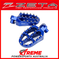 Zeta Yamaha WR250F 2001-2006 Blue Foot Rest Pegs ZE93-1623