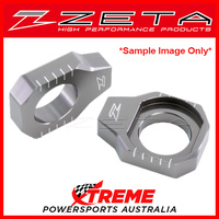 Titanium Colour Rear Axle Block Kawasaki KX450F 2016-2018, Zeta ZE93-5140