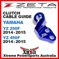 ZETA CLUTCH CABLE GUIDE BLUE YAMAHA YZ 250F YZ250F YZ450F 450F 2014-2015 MX DIRT