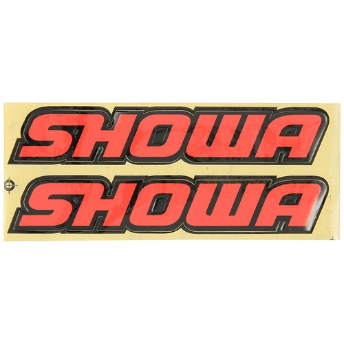 Factory Effex 02-7049 Flo Red 'Showa' Universal Swing Arm Sticker