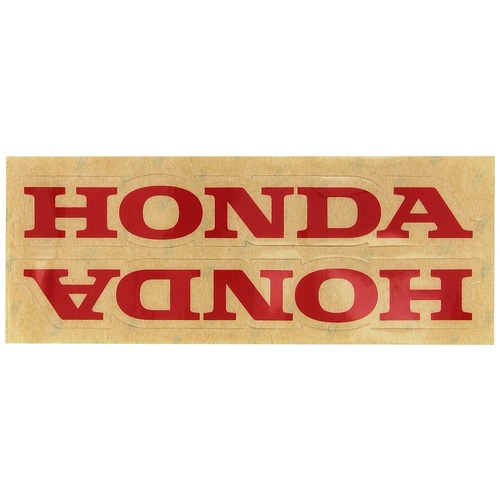 Factory Effex 06-44302 Red 'Honda' Universal Swing Arm Sticker
