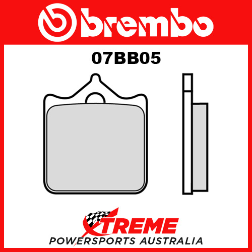 Aprilia RSV 1000 R Mille 01-02 Brembo Racing Carbon Ceramic Front Brake Pads 07BB05-RC