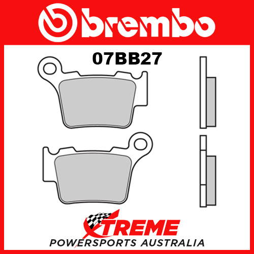 Brembo KTM 350 EXC-F 2012-2018 Sintered Dual Sport Rear Brake Pad 07BB27-SX