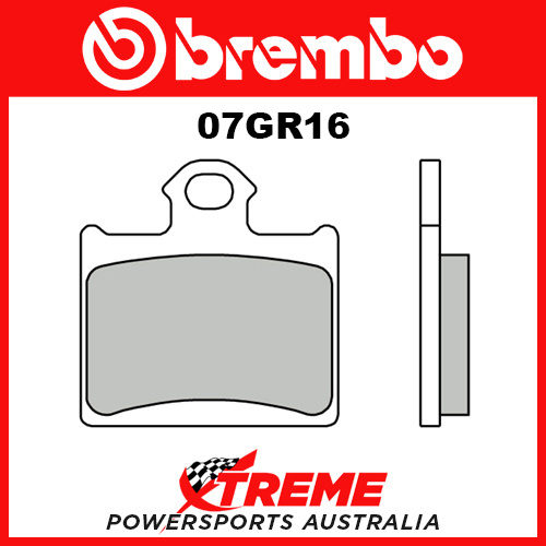 Brembo Husqvarna CR65 2011-2012 Sintered Dual Sport Rear Brake Pad 07GR16-SX