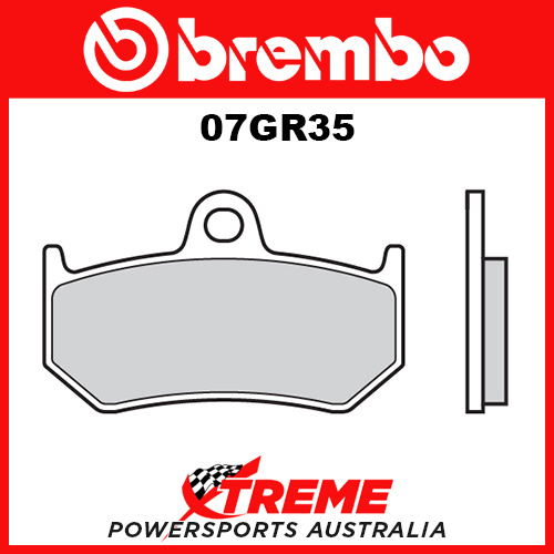 Brembo MV 1090 Brutale 2013-2015 Sintered Rear Brake Pad 07GR35-SP