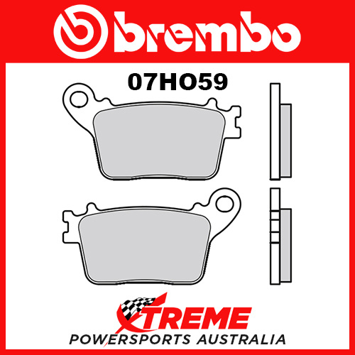Yamaha YZF-R1M 15-16 Brembo Sintered Rear Brake Pads 07HO59-SP