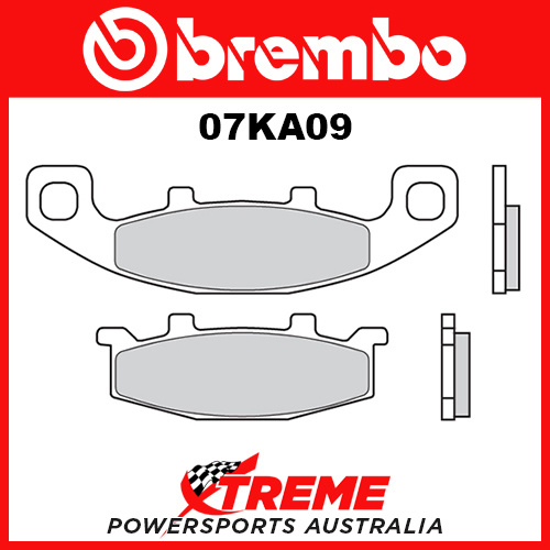 Brembo Kawasaki ZX-10 ZX1000 1988-1990 Road Carbon Ceramic Front Brake Pad 07KA09-33