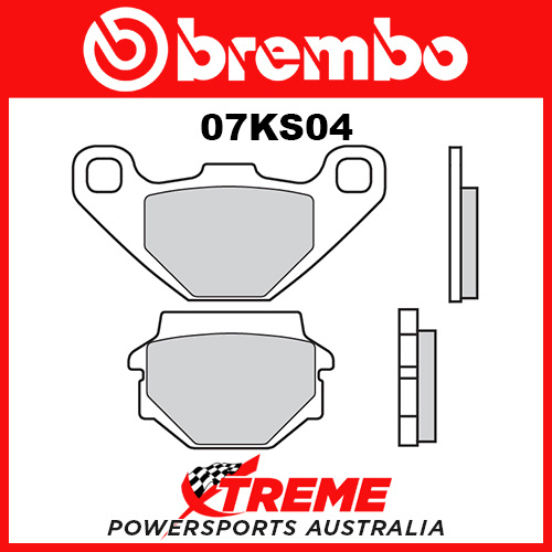 Brembo Kawasaki GPZ 400 R 1985-1987 Sintered Off Road Front Brake Pad 07KS04-SD