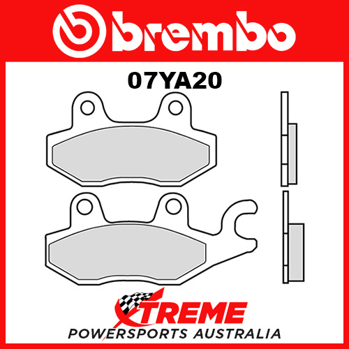 Triumph Daytona 750 92 Brembo Sintered Rear Brake Pads 07YA20-SP